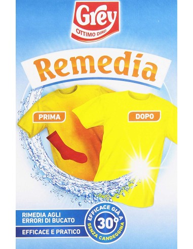 Remedia Grey Polvere - 200g - Rimedia Agli Errori Di Bucato